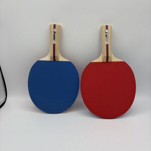 Franklin Table Tennis Paddles Red and Blue Set of 2